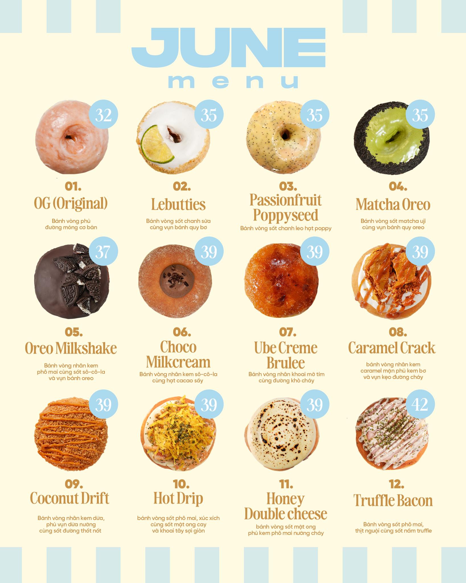 June Menu – My Store